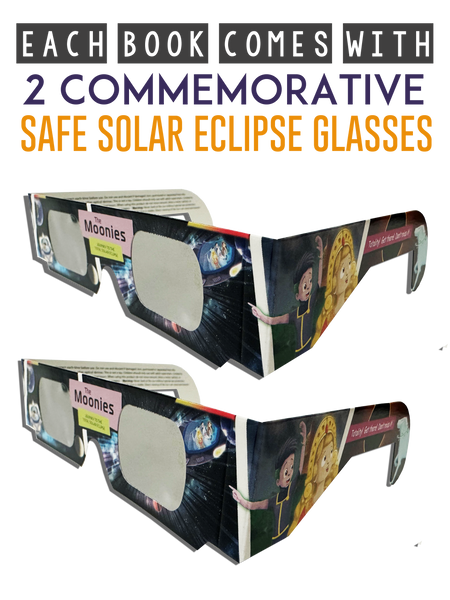 The Moonies Book (with 2 Eclipse Glasses)